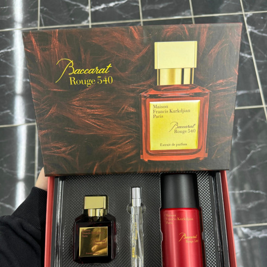 Baccarat Rouge Extrait Hediyelik Set 3'lü