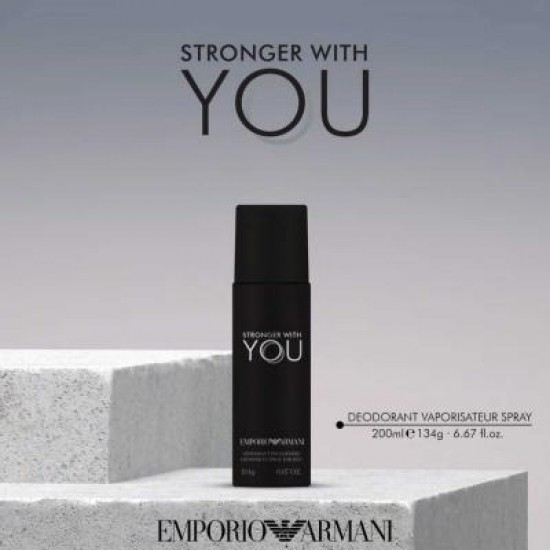 Emporio Armani Stronger With You Erkek Deodorant 200ml Emporio Armani Stronger With You Erkek Deodorant 200ml